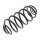 Suspension Spring rear coil spring Ø 147 mm KYB for e.g. OPEL COMBO
