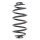 Suspension Spring rear coil spring Ø 150 mm KYB for e.g. OPEL COMBO