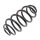 Suspension Spring rear coil spring Ø 150 mm KYB for e.g. OPEL COMBO