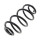 Suspension Spring rear coil spring Ø 131 mm KYB for e.g. AUDI A6