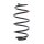 Suspension Spring rear coil spring Ø 144 mm KYB for e.g. OPEL ASTRA