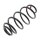 Suspension Spring rear coil spring Ø 144 mm KYB for e.g. OPEL ASTRA