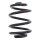 Suspension Spring rear coil spring Ø 165 mm KYB for e.g. VW TRANSPORTER