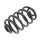 Suspension Spring rear coil spring Ø 155 mm KYB for e.g. OPEL OMEGA