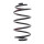 Suspension Spring rear coil spring Ø 146 mm KYB for e.g. OPEL ASTRA