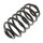 Rear Suspension Spring Coil Spring Ø 147 mm KYB for OPEL ZAFIRA