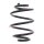 Suspension Spring rear coil spring Ø 156 mm KYB for e.g. DAEWOO LANOS