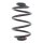 Suspension Spring rear coil spring Ø 153 mm KYB suitable for AUDI A6