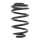 Suspension Spring rear coil spring Ø 153 mm KYB suitable for AUDI A6