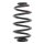 Suspension Spring rear coil spring Ø 145 mm KYB for e.g. OPEL SIGNUM