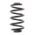 Suspension Spring rear coil spring Ø 143 mm KYB for e.g. OPEL SIGNUM