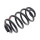 Suspension Spring rear coil spring Ø 143 mm KYB for e.g. OPEL SIGNUM
