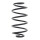 Suspension Spring rear coil spring Ø 142 mm KYB for e.g. OPEL ASTRA