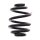Suspension Spring rear coil spring Ø 151 mm KYB for e.g. RENAULT KANGOO