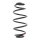 Suspension Spring rear coil spring Ø 153 mm KYB for RENAULT ESPACE