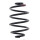 Rear Suspension Spring Coil Spring Ø 141 mm KYB for OPEL CORSA