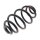 Suspension Spring rear coil spring Ø 145 mm KYB for e.g. VW PASSAT
