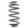 Suspension Spring rear coil spring Ø 143 mm KYB for e.g. OPEL COMBO
