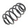 Suspension Spring rear coil spring Ø 146 mm KYB for e.g. OPEL ASTRA