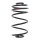 Fahrwerksfeder hinten Schraubenfeder Ø 143 mm KYB für u.a. OPEL ASTRA