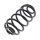 Suspension Spring rear coil spring Ø 147 mm KYB for e.g. OPEL ZAFIRA