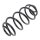 Suspension Spring rear coil spring Ø 140 mm KYB suitable for SAAB 9-3