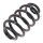 Suspension Spring rear coil spring Ø 131 mm KYB for e.g. ROVER 75