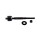 Axial Joint Tie Rod front axle 215 mm KYB IAM-Expertise for e.g. NISSAN NOTE