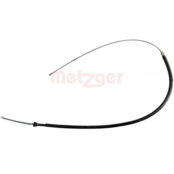 Rope cable locking rear right 940/1805 mm METZGER for e.g. SKODA ROOMSTER