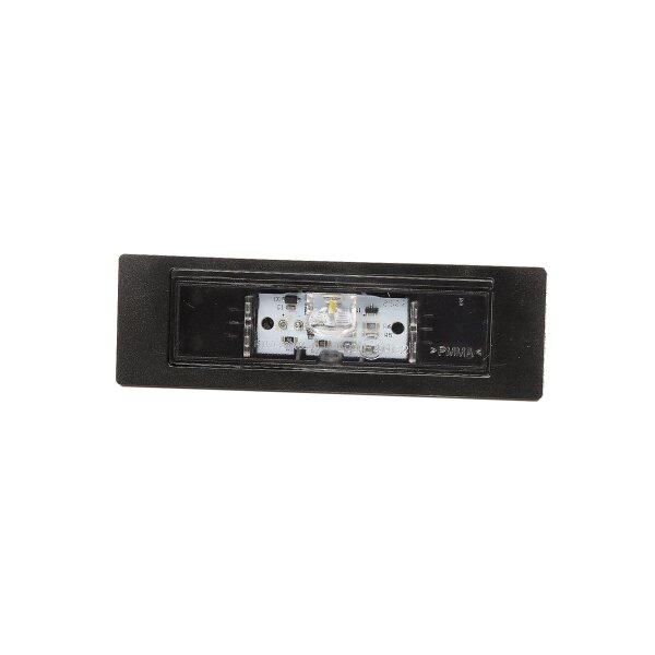 Licence Plate Light right crystal clear with LED METZGER for e.g. BMW 1 Series