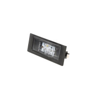 Licence Plate Light right crystal clear with LED METZGER...