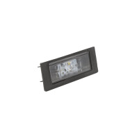 Licence Plate Light right crystal clear with LED METZGER for e.g. BMW 1 Series