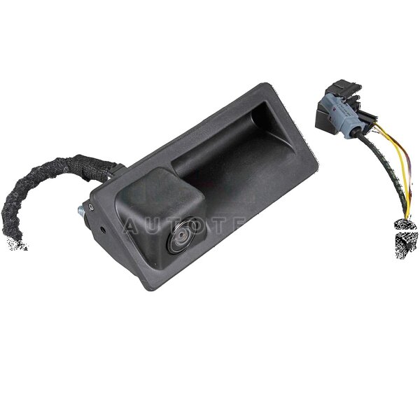 Heckklappengriff mit Microschalter Kunststoff schwarz METZGER für u.a. VW CADDY