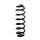 Suspension Rear Axle Coil Spring Ø 115.5 mm KYB IAM-Expertise for TOYOTA RAV
