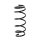 Suspension Front Axle Coil Spring Ø 113.5 mm KYB for SUZUKI IGNIS