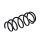 Suspension Front Axle Coil Spring Ø 113.5 mm KYB for SUZUKI IGNIS