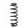 Suspension rear axle coil spring Ø 103 mm KYB IAM-Expertise for e.g. VW POLO