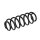 Suspension rear axle coil spring Ø 103 mm KYB IAM-Expertise for e.g. VW POLO