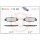 Bremsbelagsatz Scheibenbremse 14 mm BREMBO für u.a. MAZDA CX-5