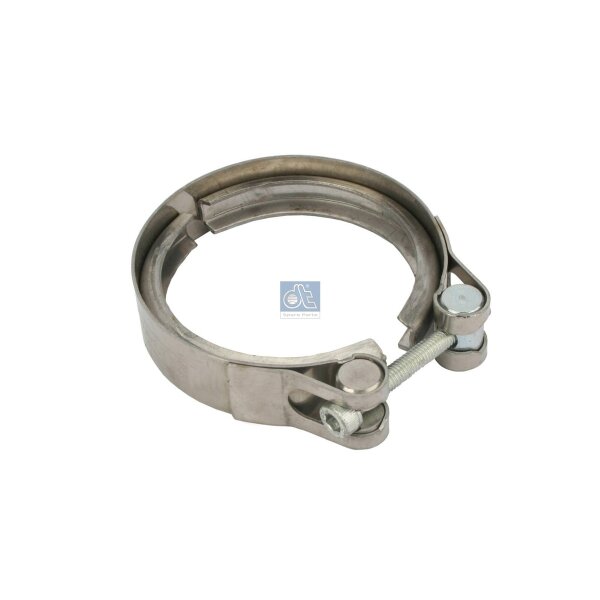 Pipe Connector For Exhaust System Ø 77 mm Clamp DT SPARE PARTS for SCANIA