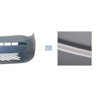 Stoßfänger vorne DT SPARE PARTS IAM-Expertise passend für VW