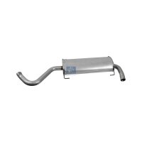 Mittel-/Endschalldämpfer DT SPARE PARTS...