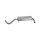 Mittel-/Endschalldämpfer DT SPARE PARTS IAM-Expertise passend für u.a. CITROËN
