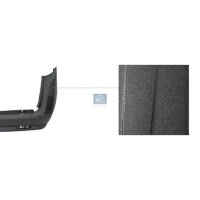 Stoßfänger hinten DT SPARE PARTS IAM-Expertise passend für u.a. FIAT