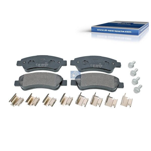 Bremsbelagsatz Scheibenbremse Hinterachse DT SPARE PARTS für u.a. IVECO DAILY
