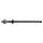 Axial Joint Tie Rod front axle 360 mm KYB IAM-Expertise for e.g. OPEL ANTARA