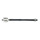 Axial Joint Tie Rod Front Axle 250 mm KYB for e.g. RENAULT CAPTUR