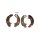 Brake Shoe Set 32 mm TRISCAN IAM-Expertise for e.g. PEUGEOT 205