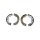 Brake Shoe Set Parking Brake 22 mm TRISCAN for e.g. TOYOTA COROLLA