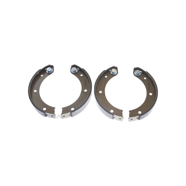 Brake Shoe Set Parking Brake 25 mm TRISCAN for PORSCHE 911 and others